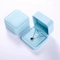 スカイ ブルーの霞の灰色は6cm*5cm*4.5cmペーパー宝石箱をリサイクルした