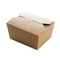 CMYK Pantoneクラフトのパスタ サラダ箱OEM ODMの使い捨て可能なペーパーお弁当箱