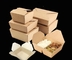 2000ml生物分解性サンドイッチへの750mlはEcoの友好的で使い捨て可能な食品容器を囲む