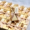 ヨーロッパ チョコレート包装の紙箱8.66*8.66*2.56In防水キャンデーの好意箱